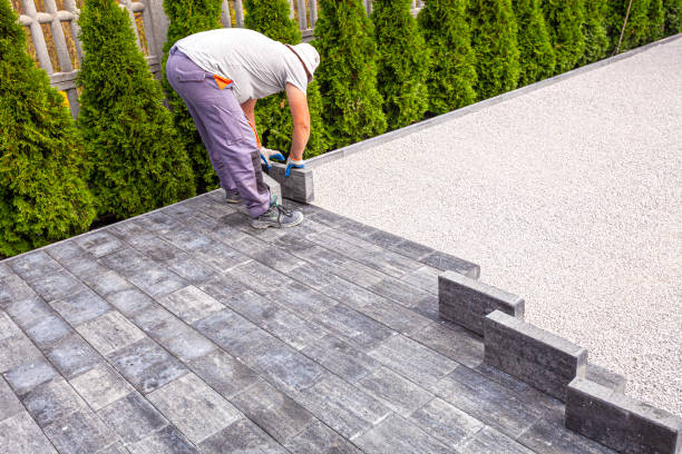 Residential Paver Driveway in Dunellen, NJ